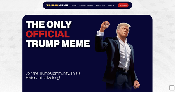 2025年开年超级火爆川普Meme Coin2025年伊始，加密货币市场见证了前所未有的现象级Meme Coin——川普Meme Coin（$TRUMP）